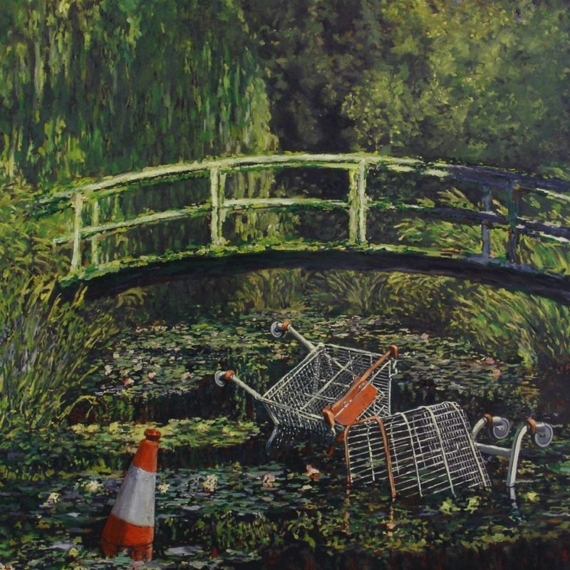 Banksy's 'Show me the Monet' Sells for £7.5 Million at Sotheby's